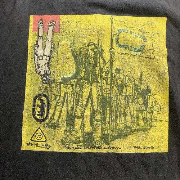 Vintage Ecko Unltd Shirt Mens XL Black Y2K Streetwear Hip Hop Good Distress - Picture 10 of 12